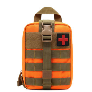 Trio Ninja Outdoor Tactical First Aid Kit Bag Empty Medical Pouch for Survival & Emergency Use