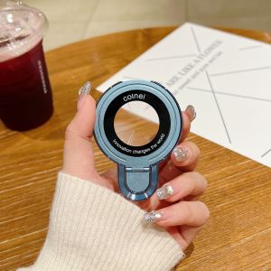 CrashStar Universal บางเฉียบพับได้มองไม่เห็น MagSafe ที่วางโลหะสำหรับ Samsung iPhone Huawei Xiaomi Redmi Infinix เคสโทรศัพท์ชาร์จไร้สายอุปกรณ์เสริมบางขาตตั้งเดสก์ท็อปลดกระหน่ำ