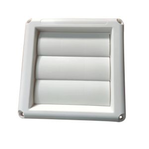 KECTTIO Tấm che lưới tản nhiệt Nắp lỗ thông hơi Vật liệu nhựa Chịu được thời tiết khắc nghiệt Nắp đậy cửa thoát khí máy sấy Luồng khí tối ưu Bền bỉ Lưới thông gió Ngôi nhà bên ngoài