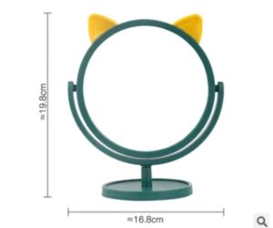 gương để bàngương mini gương trang điểm để bàn xoay 360gọnnhẹcó thể tháo rời
