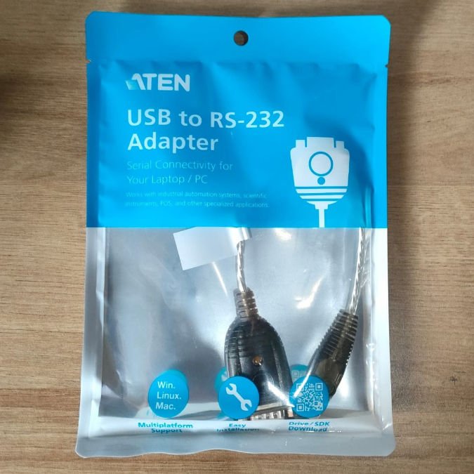 ATEN UC-232A Converter USB to Serial/RS232 ,UC232A DB9 resmi origional ...