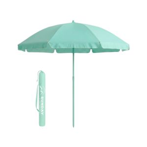 Sunday Outdoor Beach Umbrella UV Protection Waterproof Windproof for Garden Patio