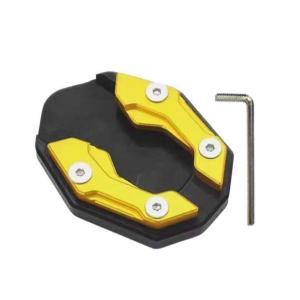 ผสม แผ่นรองขาตั้ง รองเท้าขาตั้งโลหะ แผ่นต่อขยายขาตั้ง กันลื่น สําหรับรถจักรยานยนต์ wave/click/adv/msx/forza/dream(xx41) วันหยุด