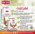 RICH Gold label Whipping cream topping kue minuman. 