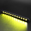 Single Row Yellow Led Light Bar 7" 13" 19'' 26'' 32''  Work Driving Light SUV Off Road Bar 12V 24V. 