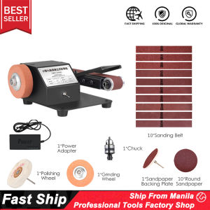 COOFARI 2-in-1 Grinder Electric Belt Sander 795 Motor Belt Sander Penggiling Pengasah Pisau
