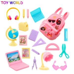 Kawaii Miniature Dollhouse Accessories For Barbie DIY Children Game
