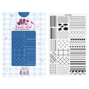 Stainless Steel Nail Art Stamping Plates Flower Line Designs Nail Images Plates Manicures Templates Nail Art Tool