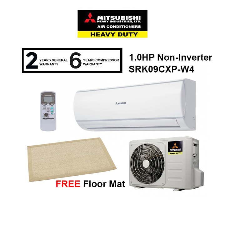 Mitsubishi R32 Non Inverter Aircond SRK09CXP Air conditioner