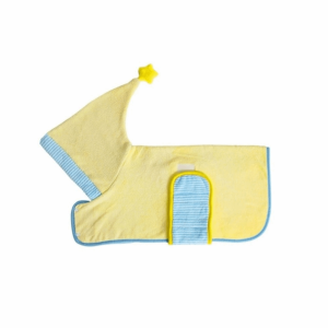 OUTOPEN Quick-drying Dog Bathrobe Plush Cozy Pet Bathrobe Warm Sleep Blanket Water-absorbent Dog Bathing Cloak Pet Bathing Supplies