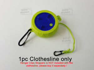 Outdoor Use Hotel Travel Camping Retractable Clothesline Drying Rope Clothes Hanger Multipurpose 10m