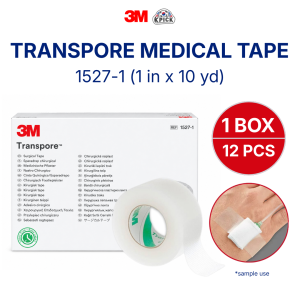 3M Durapore Surgical Tape Silk tape 0.5 inch 1inch and 2inch sold per box 1538-0 1538-1 & 1538-2
