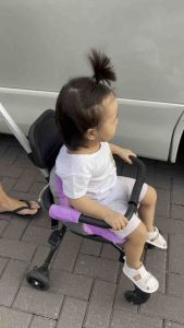 Fullset MAGIC STROLLER & THICK CUSHION 4 wheels 2 ways Ultra lightweight Foldable stroller
