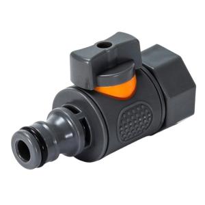 3/4inch Garden Hose Quick Connector Repair Coupling Water Valved Faucet Water Splitter Pipe Fitting Fast Connector Joint