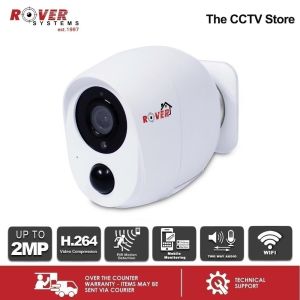 Rover 2MP Smart Portable Battery Operated CCTV Camera Wireless Outdoor Home Security Wi-Fi CameraTwo-way Audio CCTV