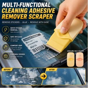 Portable Scraper Multi Purpose Cleaning Scraper Putty Knife Glass Floor Caulk Remover Tool Utility Scraper Home DIY Cleaning