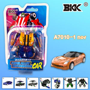 หุ่นยนต์เเมลงของเล่น แปงร่างได้ วัสดุเป็นเหล็ก BKK รวมร่างเเบบ 4 in 1