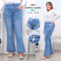 Celana Jeans Cutbray Panjang Wanita Model Terbaru ( Melar ). 