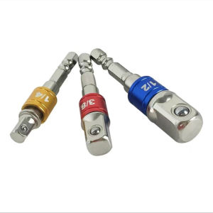 ชุดซ็อกเก็ตอะแดปเตอร์ 1/4นิ้ว 3/8นิ้ว 1/2นิ้ว  1/4 "x 65 มิลลิเมตรยาว 3/8" x 65 มิลลิเมตรยาว 1/2 "x 73 มิลลิเมตรยาว