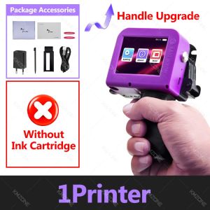 Mini Handheld Inkjet Printer with 12.7mm Nozzle for QR Barcode Batch Date Number Logo Expiry Date Mini Printer Portable with ink