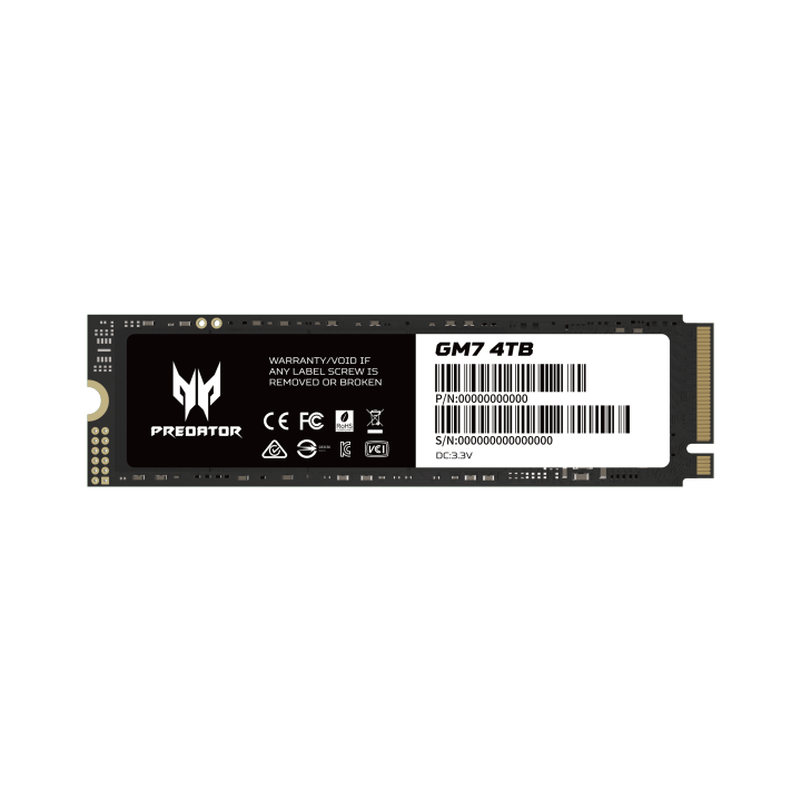 # Acer Predator GM7 PCIe GEN4x4 M.2 2280 SSD # [ 512GB / 1TB / 2TB ]