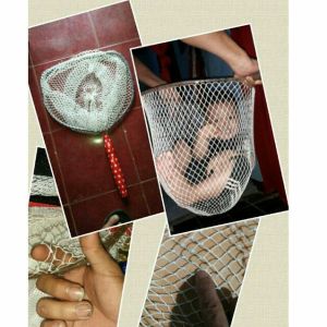 Serokan ikan Super Kuat Seser Ikan Serok Ikan Ukuran Besar Kuat Anyaman Nilon