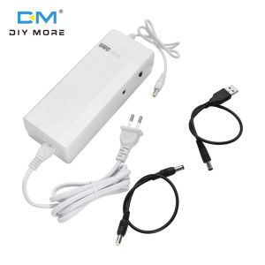 Diymore AC 100-220V ไปยัง DC 5V 9V 12V แหล่งจ่ายไฟฉุกเฉิน30W Optical ตรวจสอบการสำรองข้อมูลต่อเนื่องแหล่งจ่ายไฟสำรองที่ถูกก่อกวนไม่ได้ UPS 7500MAh