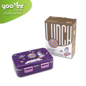 High Quality Lunch Bento Box 304 Stainless Steel 3 Compartment Leak Proof