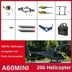 MARBLEX 4CH Altitude Hold Optical Flow A60 RC Helicopter Complete List 2.4G 6-Aixs Multistyles Remote Control Helicopter Aircraft High Quality Plastic Single Propeller Toys For Kid Adult