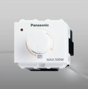 ดรีมเมอร์ Panasonic สวิทซ์หรี่ไฟ พานาโซนิค 500w Dimmer Switch 500วัตต์ WEG57816 Full-Color Wide Series