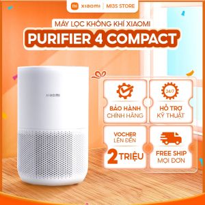 Máy Lọc Không Khí Thông Minh Xiaomi Purifier 4 Compact | Lọc Bụi Mịn Khử Mùi Lọc HEPA Phòng 25m²