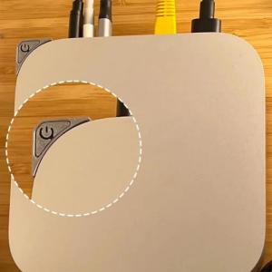 Convenient Top Power Button For 2024 MiniM4 Computer Push Power Switches for Enhances Power Control Precise Alignment