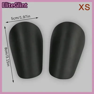 [EliteGlint] 1Pair Mini Football Shin Pad Wear-resistant Shock Absorbing Leg Protector Lightweight Portable Soccer Training Shank Board