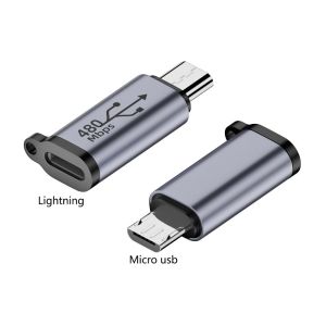 GOXBERK USB Type-C Adapter Micro USB Adapter Mini USB Fast Charging To Type-C Converter Durable Phone Adapter USB C To USB Adapter for Mobil Phone/Tablet/PC/Laptops