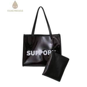 Túi Xách Nữ Trong Suốt Thạch Thời Trang Túi Tote Lớn Túi Composite