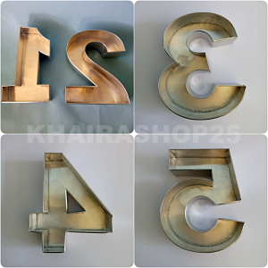 Loyang kue angka Cetakan kue angka Loyang cake angka