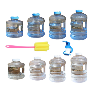 Multipurpose Water Container With Attached Tap And Brush Ideal For Outdoor Hydrations Storage