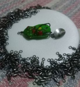 soft frog murah abstrak umpan gabus toman 3 cm homemadelure