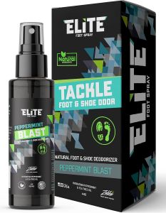 Khử mùi giày Elite Sportz - Xịt chân 4 oz và khử mùi giày - Không còn giày hôi hoặc chân hôi với chất làm tươi giày bạc hà của chúng tôi - Quà nhỏ cho nam và nữ