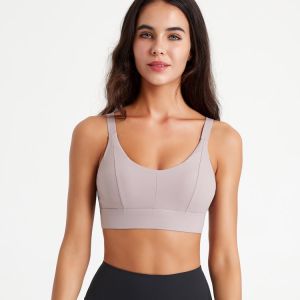 【SG🚚】Women Yoga Sports Bra Shockproof High Strength Fitness Vest Fixed Pads Beautiful Back Breathable Travel Workout Bra