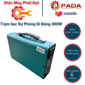 Trạm Sạc Dự Phòng Di Động 300W Tích Hợp Ổ Cắm 220V