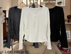 ATASAN BLOUSE POLOS TANGAN KERUT IMPORT ES