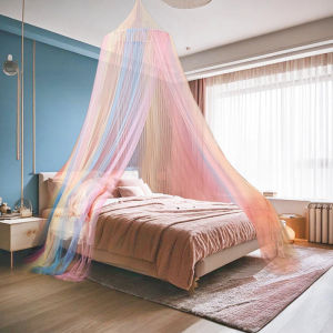 Canopy Bed Curtains Mosquito Net Large Dome Hanging Bed Room DecorationHome Bed Summer Prevent Insect Net Bed Curtain
