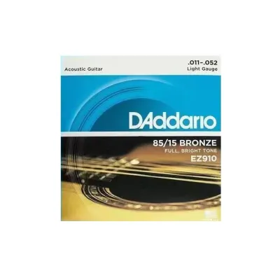 【COD&Fast Delivery】 Bronze DAddario Guitar Strings Nickel Winding EZ890 EXP16 EJ16 Guitar Parts Durable Rich Full Tonal Spectrum Acoustic Guitar Strings for 6 String Guitar