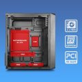 Casing Alcatroz Azzura Compacto 600 M-Atx with PSU Voltron Bronze 235. 