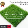 Rumput Sintetis/Karpet Rumput/Hiasan/20 x 20 cm. 