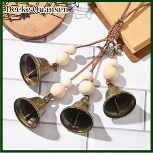 Deeke Phù Thủy chuông treo trang trí Phù Thủy chuông cho cửa để bảo vệ cổ điển Halloween chuông cửa trang trí ma thuật phù thủy gió Chimes