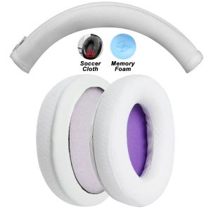 Replacement Foam Ear Pads for Fnatic React Gaming Headset earpads Headphones  memory foam Earpads Protein Leather