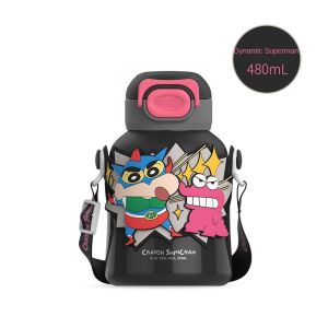 Tôi Biết mới chính hãng Cốc cách nhiệt trẻ em kuromi cho bé gái-Cốc ống hút bằng thép không gỉ 316 Chất lượng cao với thiết kế dễ thương dung tích lớn hoàn hảo cho học sinh