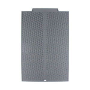 Silicone Dish Drying Mat Table Placemat Kitchen Folding Draining Rectangle Pad Anti-scald for Dishes